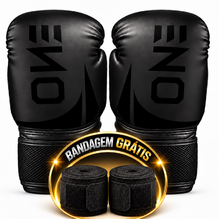 Luva De Boxe Muay Thai Kickboxing Treino Sparring profissional+Bandagem grátis