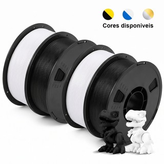 Filamento PLA  Premium 4Kg 1,75mm Efeito Aveludado Impressora 3D FDM  3D Oficial