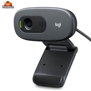 Webcam Logitech C270 HD 720p 30FPS USB Com Microfone Integrado Para PC Notebook