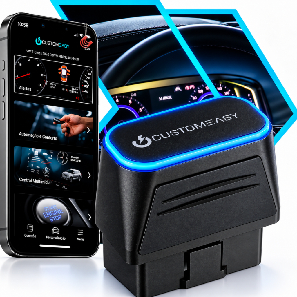 CustomEasy Scanner para Personalização de Carros Pela Obd Vcds Desbloqueio Customização Faaftech