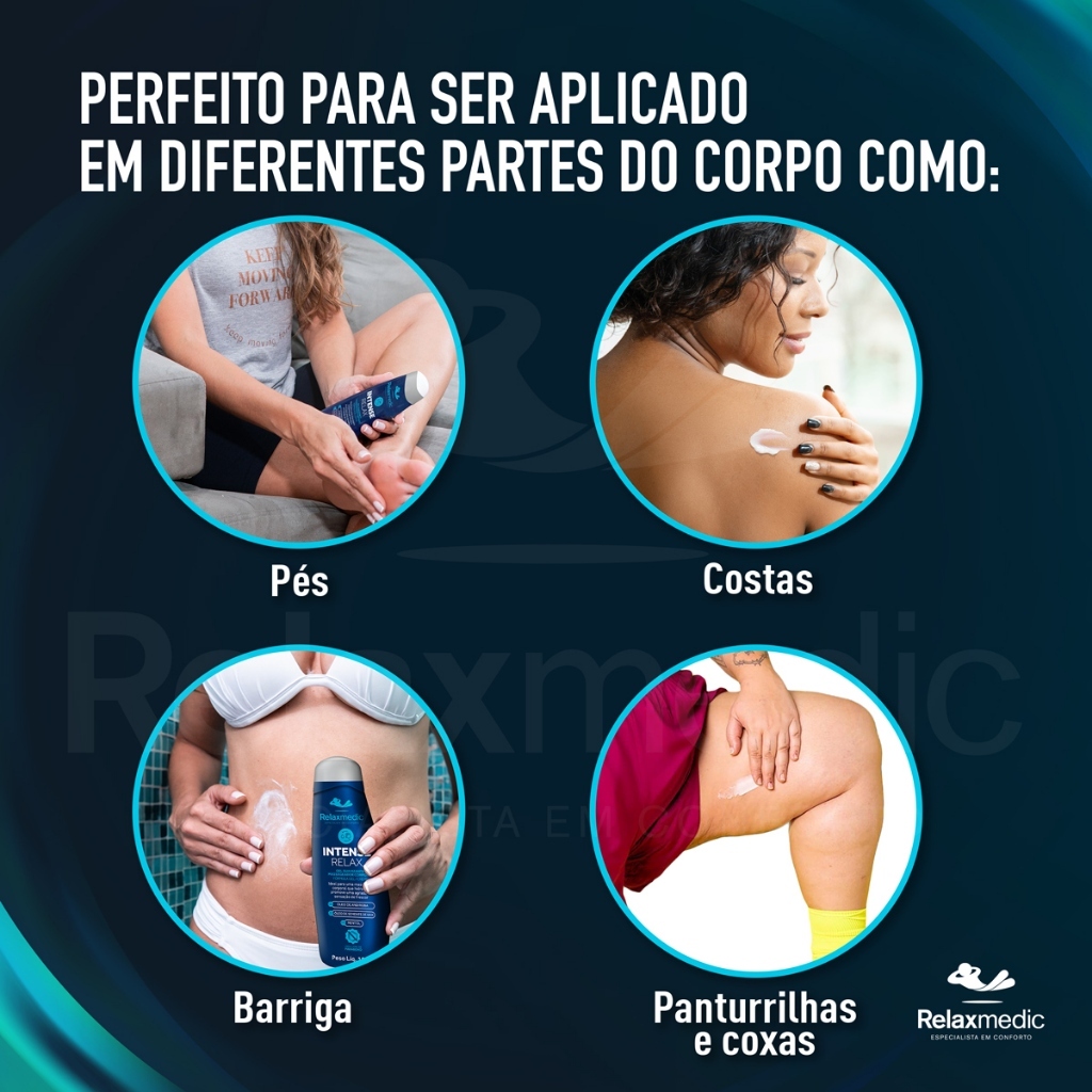 Creme Gel De Massagem Relaxante Intense Relaxmedic · foto 2