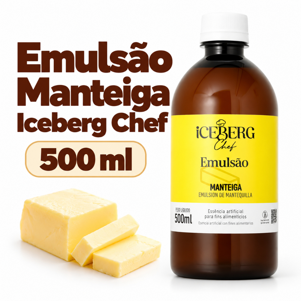 Iceberg Chef Emulsão Manteiga 500ml