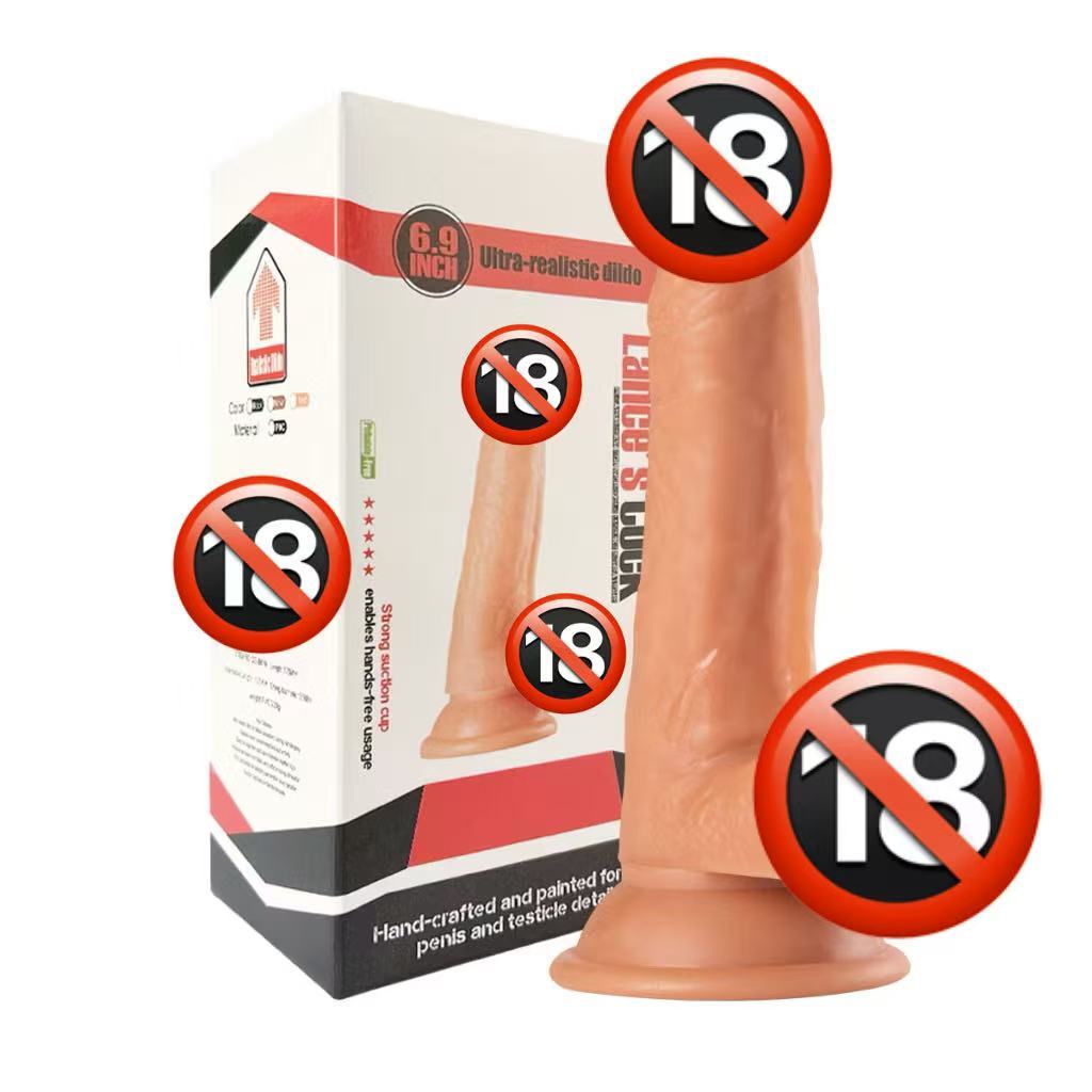Pênis Prótese De Silicone Macio Realistico Consolo Com Ventosa Grande Sex Shop em Oferta na Shopee