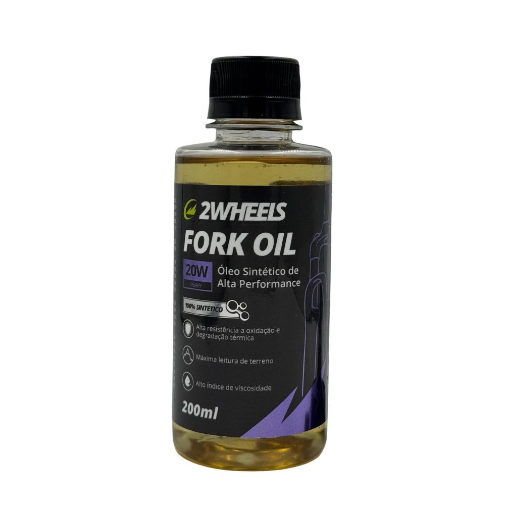 Óleo Para Suspensão Bike Fork Oil 20w 100% Sintético 200ml
