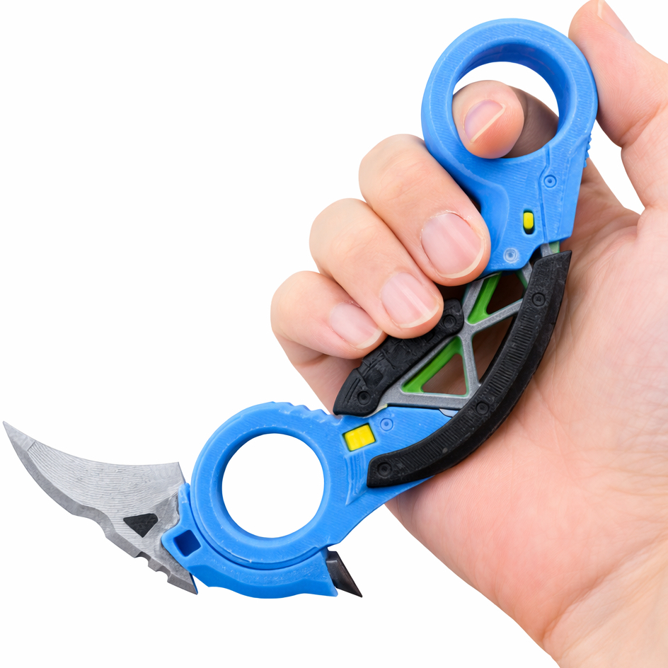 Karambit Apex Legends 3D – Réplica Herança Cosplay Colecionável
