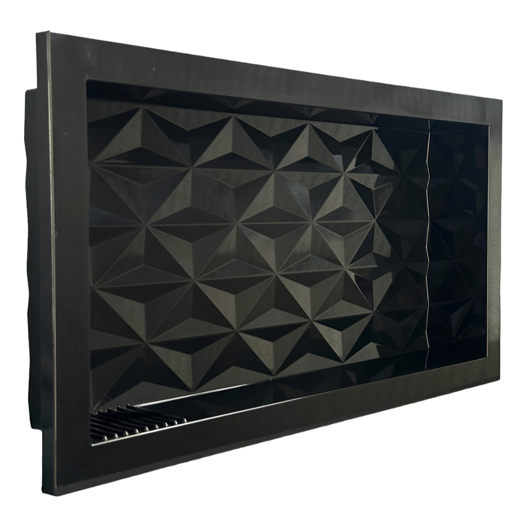 Nicho Para Banheiro Porta Shampoo e Sabonete Embutir 30x60 Fundo 3d em Oferta na Shopee