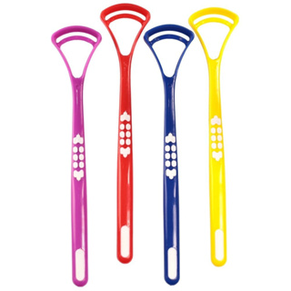 Higienizador Limpador De Lingua - Escova de Dente - Green em Oferta na Shopee