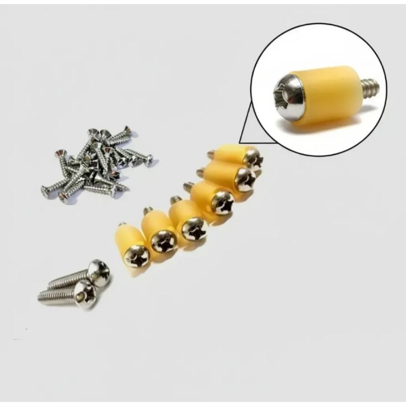 Parafusos Inox Chave Seletora Captadores Padrão Fender Strat