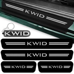 Kit Soleira Kwid Adesivo Autocolante 17 18 19 A 23 24 25 26 Vinil 4 Portas Carro Chaveiro