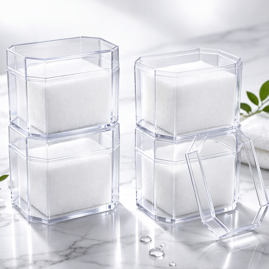 Kit 10 Caixa Estojo Para Relógio Com Almofada Acrílico Transparente Premium Brinde Lembrança Atacado