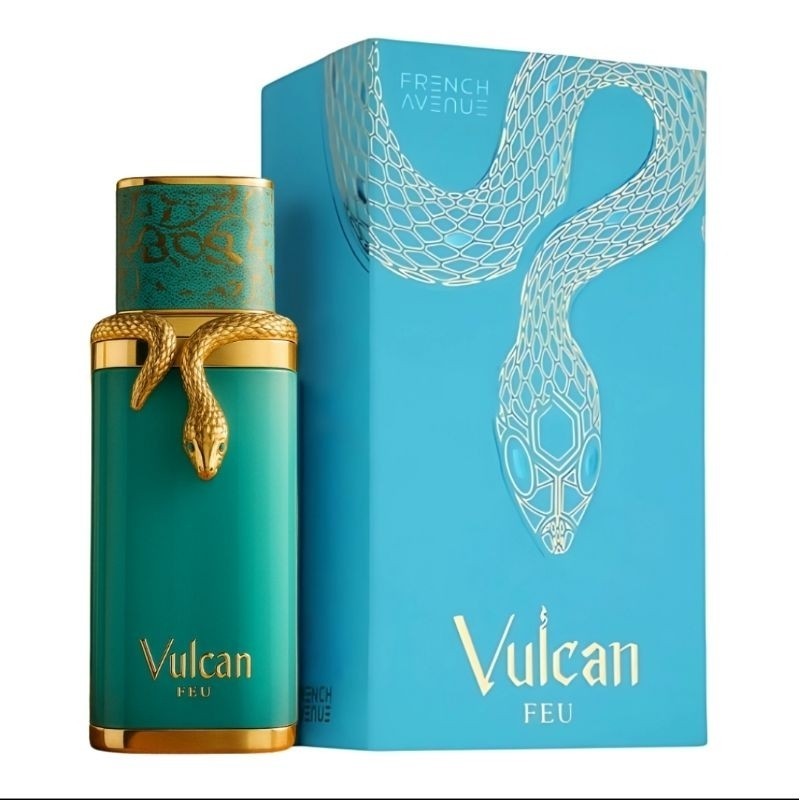 PERFUME VULCAN FEU: Deixe um rastro ardente e sofisticado por onde você passar.