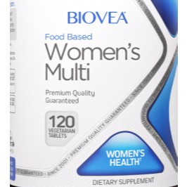 Suplemento Alimentar BIOVEA Women's Multivitamin 120 Comprimidos Vegetarianos
