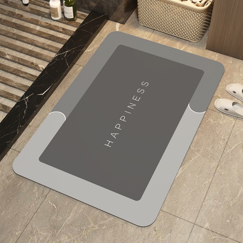 Tapete para Banheiro de Secagem Rápida e Super Absorvente - Ideal para Chuveiro, Cozinha e Varanda