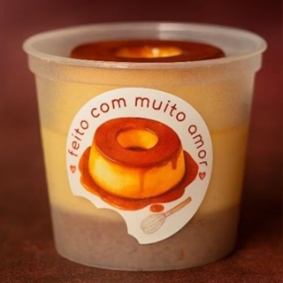 80/200 Adesivos 3,8x3,8cm pudim corte especial mordida, em Oferta na Shopee