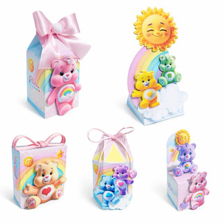 Kit Personalizado Ursinhos Carinhosos + BRINDE| Kit Caixas Ursinhos Carinhosos | Festa Ursinhos Carinhosos| Lembrancinha