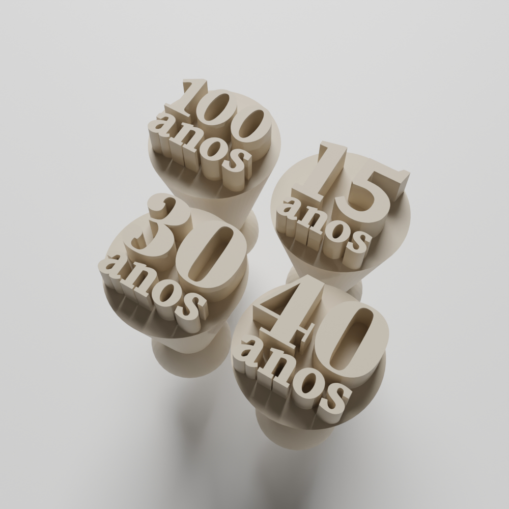 Carimbo para docinhos/brigadeiro - Personalizado com Idade 15 anos 50 anos em Oferta na Shopee