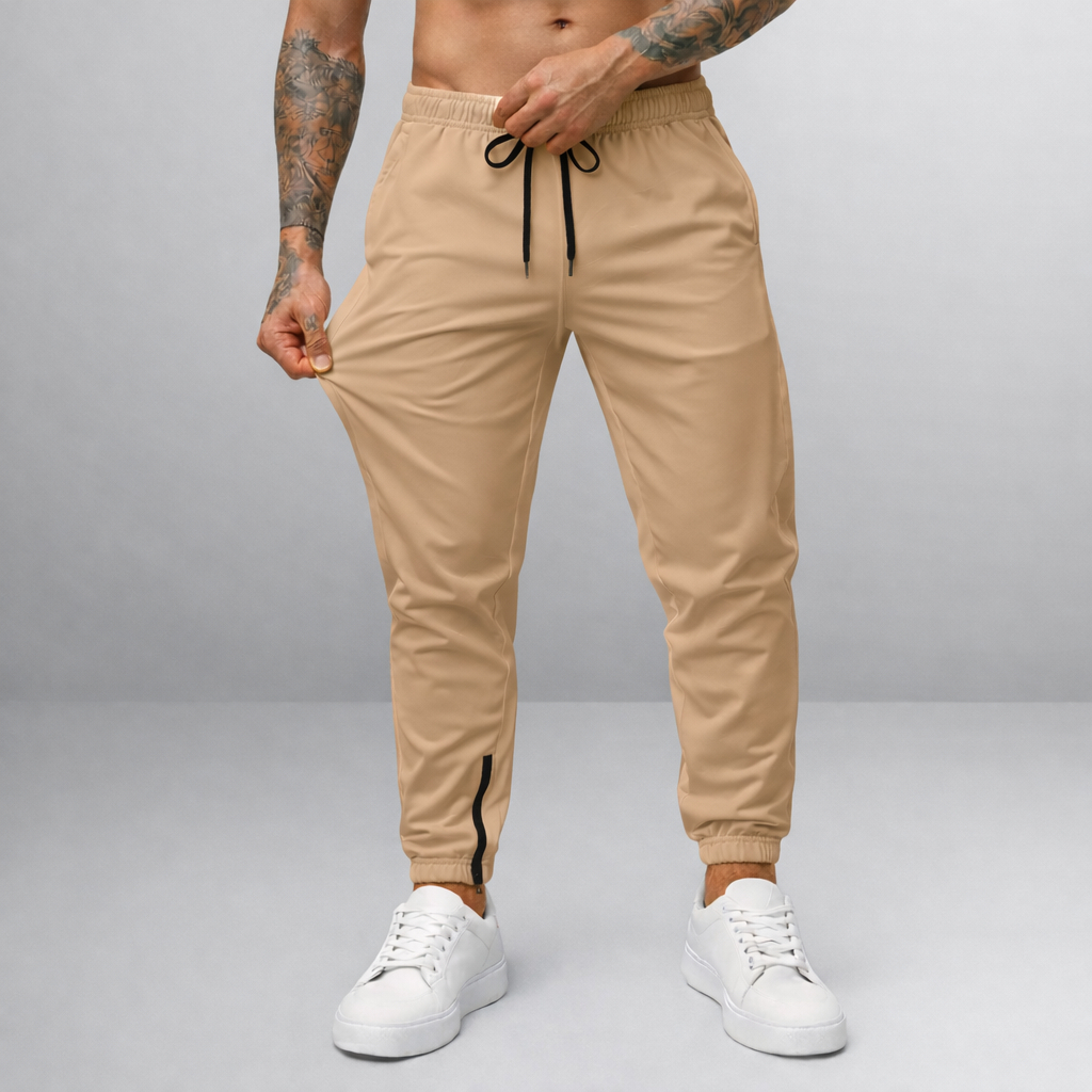Calça Jogger Poliéster com Elastano Fitness para Pratica de Esportes Secagem Rápida e Leve