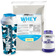 KIT Whey Fit Foods 500g BAU + PREMIUM Creatina 100g + Coqueteleira - BRN Foods