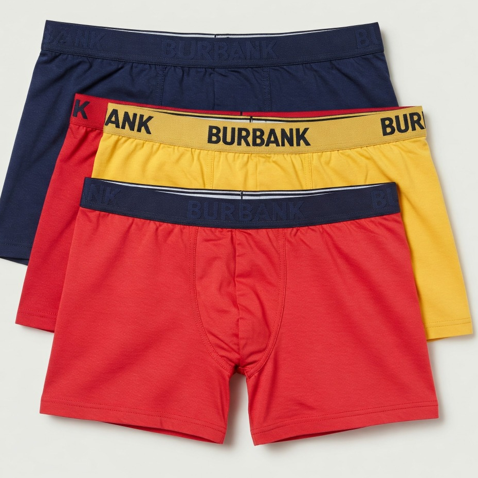 Cueca Boxer Masculina Algodão Kit 5 ou Confortável Respirável Alta Qualidade