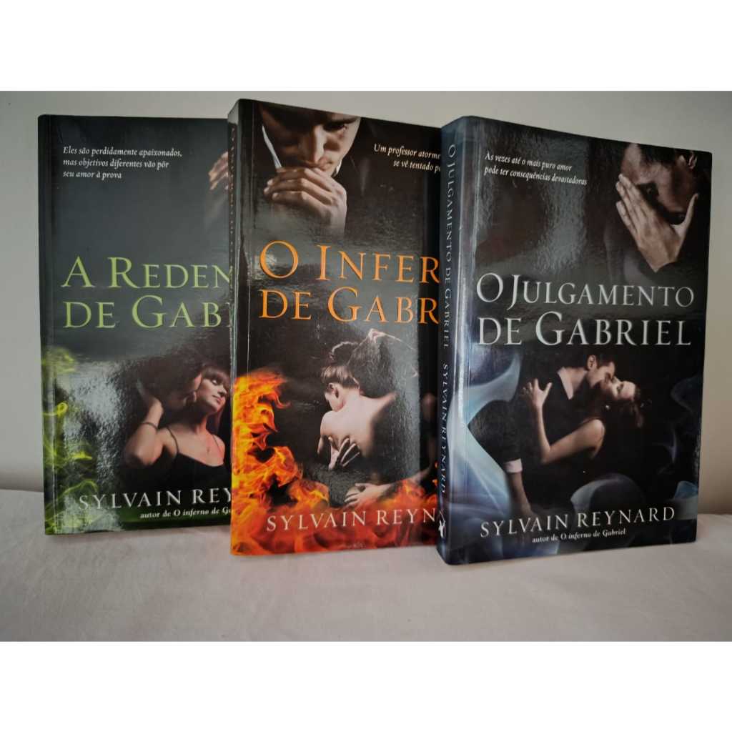 Kit com 3 livros | Trilogia de Romance | O Inferno de Gabriel - Best Seller - Internacional