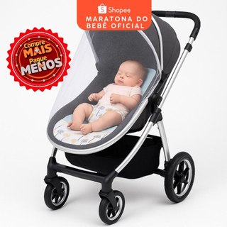 Mosquiteiro Carrinho Tela Bebe Proteção Contra Insetos 1,00m X 1,20m