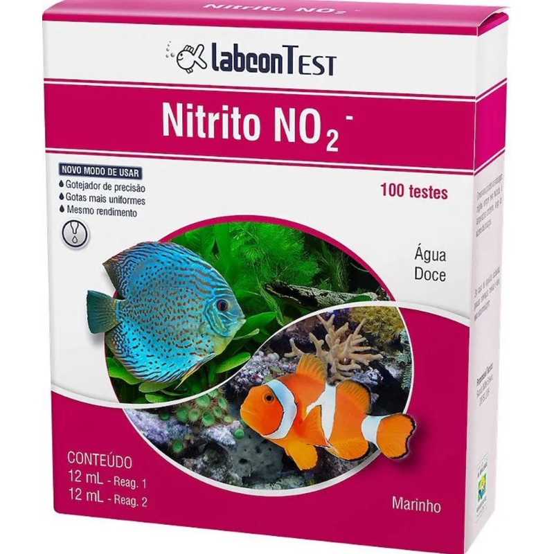 Alcon Labcon Teste De Nitrito Para Água Doce E Salgada teste NO2