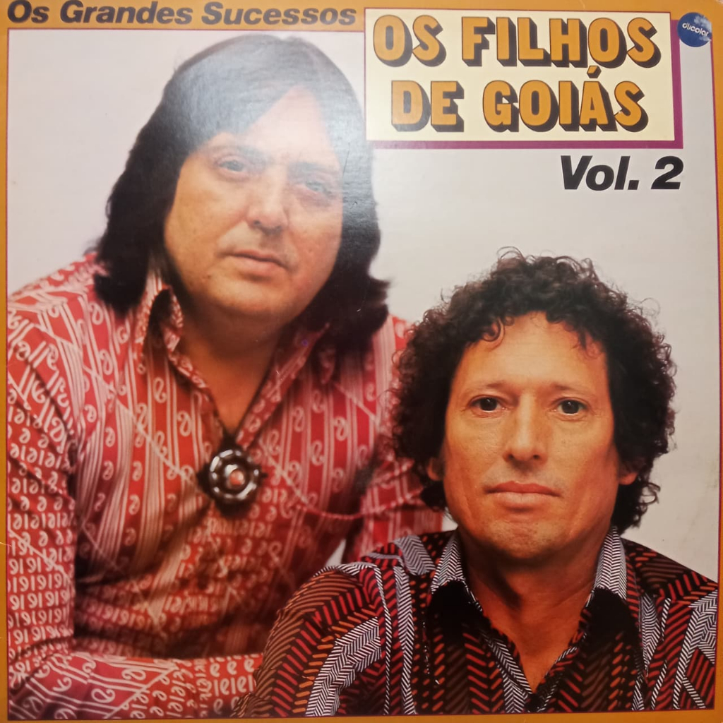 LP: Os Filhos de Goiás - Os Grandes Sucessos d'os Filhos de Goiás - Vol. II (1994)