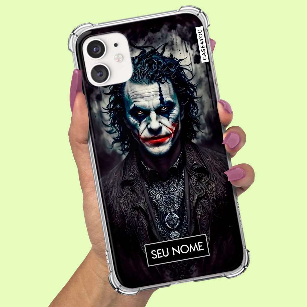 Capa Capinha Para iPhone SE 7 8 X XS XR 11 12 13 14 15 16 17 AIR PRO MAX Anti-impacto Personalizada Coringa 3