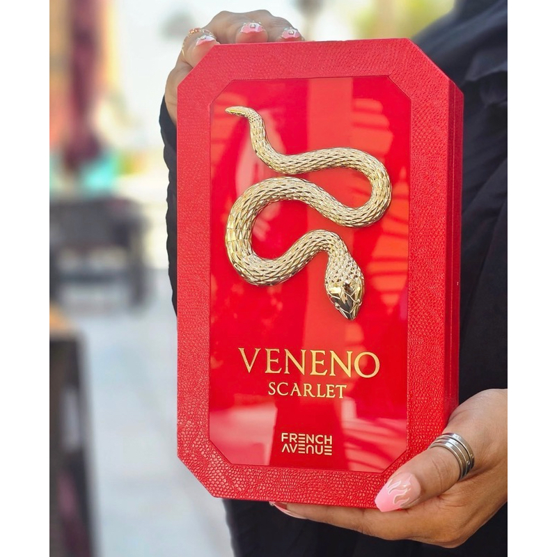 ❤️ Perfume Veneno Scarlet French Avenue 100ml Feminino Marcante e luxuoso em Oferta na Shopee
