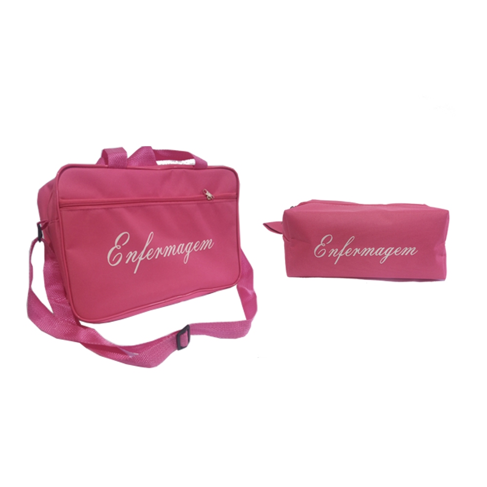 Bolsa da Enfermagem + Necessaire Personalizada da Enfermagem Mais Vendido Todas as Cores