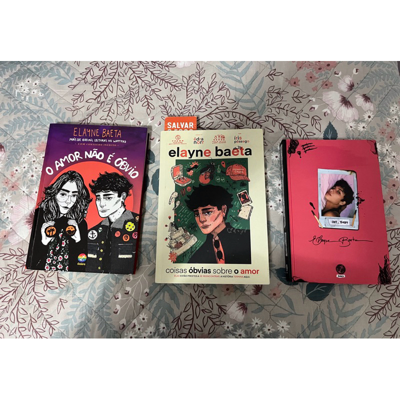 vendo kit 3 livros elayne baeta romance lésbico sáfico