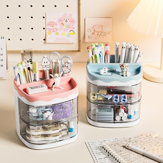 Organizador de Mesa com Divisórias e Gaveta – Ideal para Escritório, Casa e Material Escolar em Oferta na Shopee