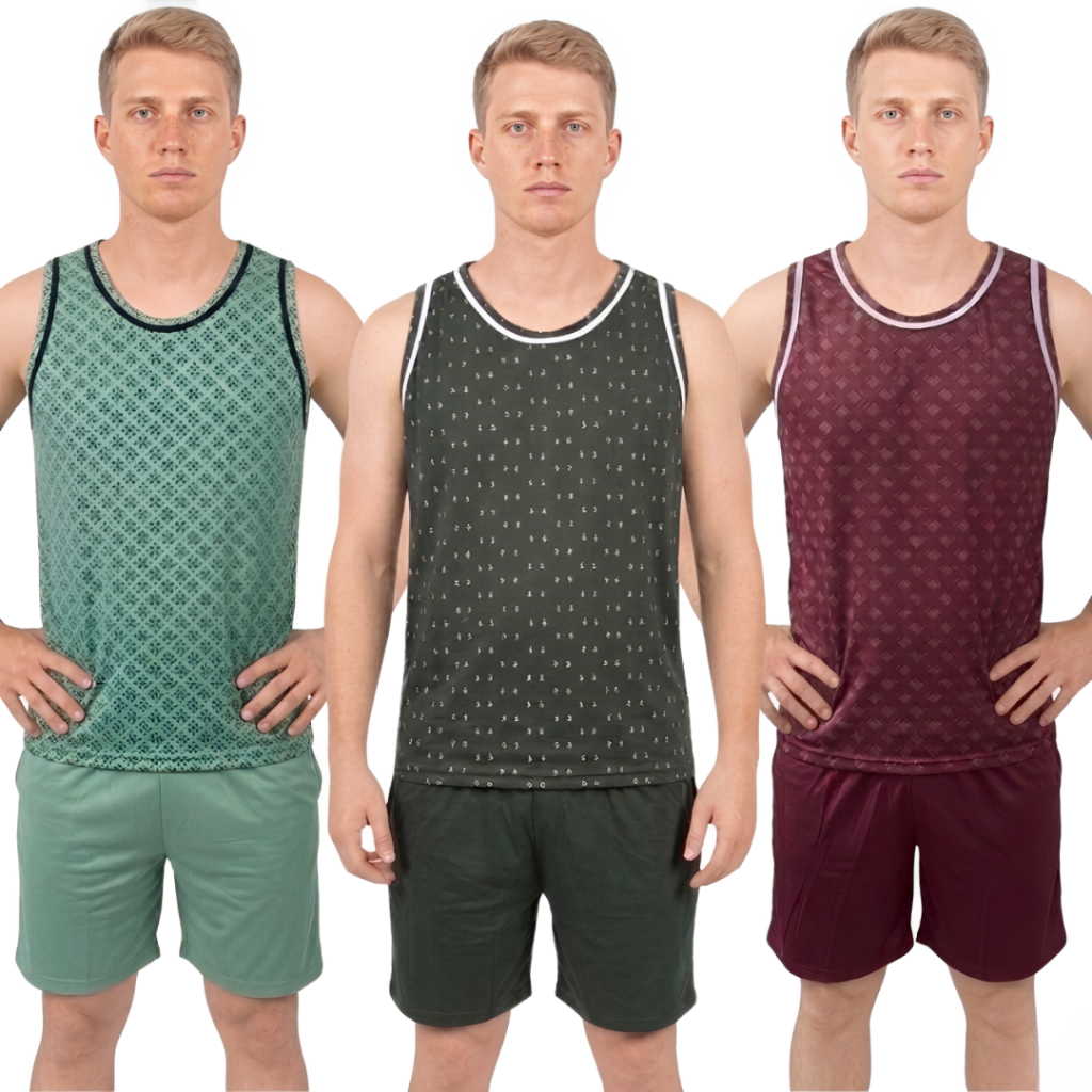 Pijama Masculino Regata Adulto