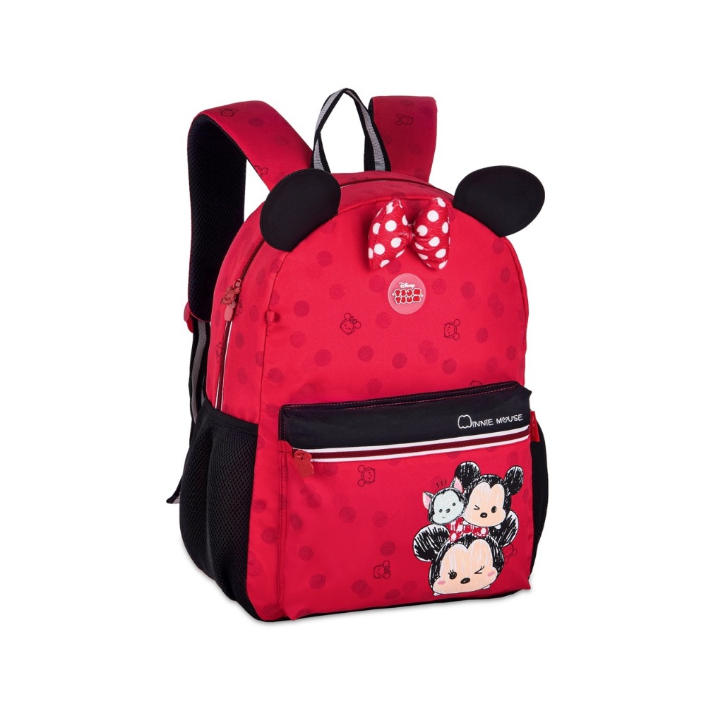 Mochila Infantil Disney Minnie Escolar Menina Resistente Costas Antifurto