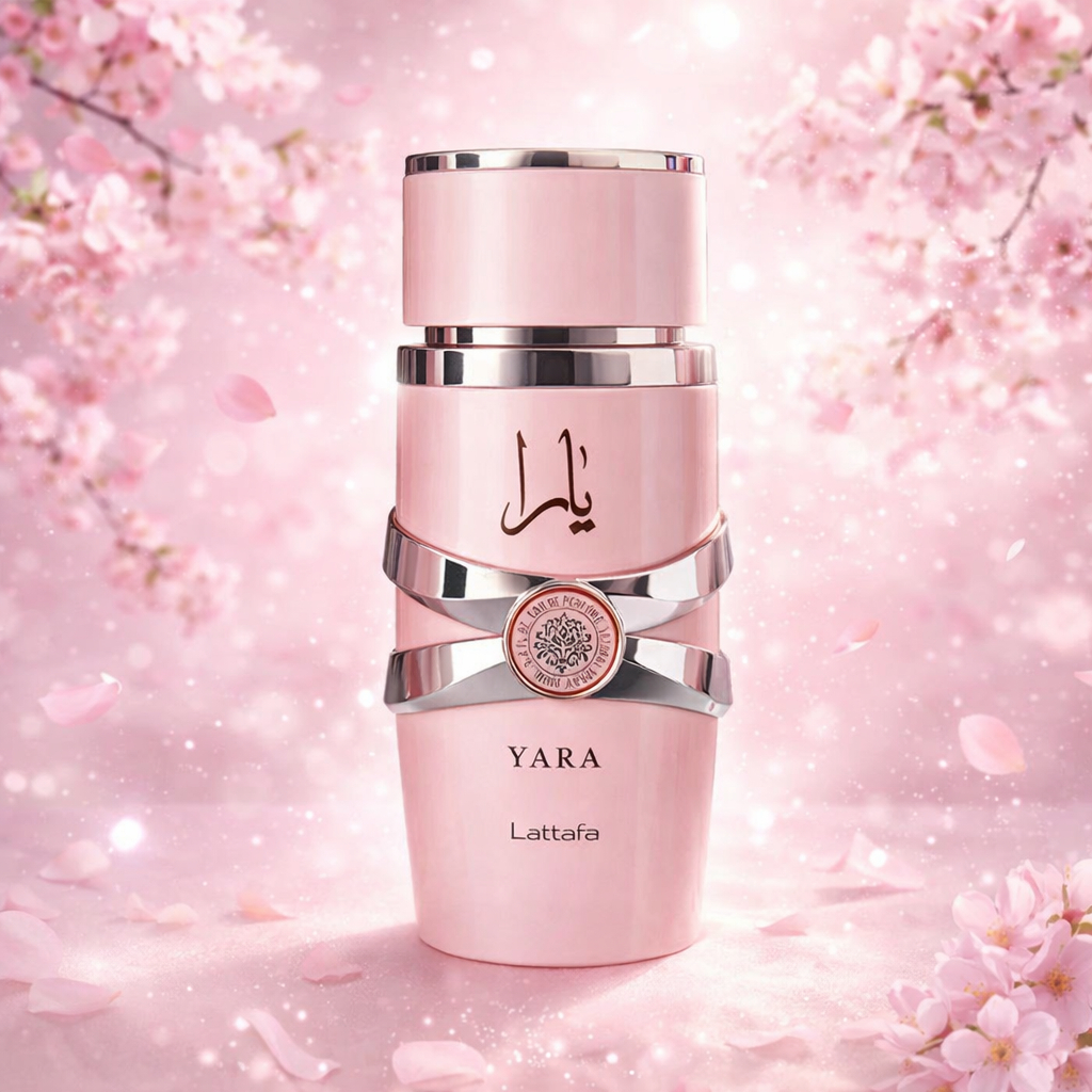 Perfume Yara Lattafa 100ml Eau de Parfum Feminino Original Importado Perfume Árabe