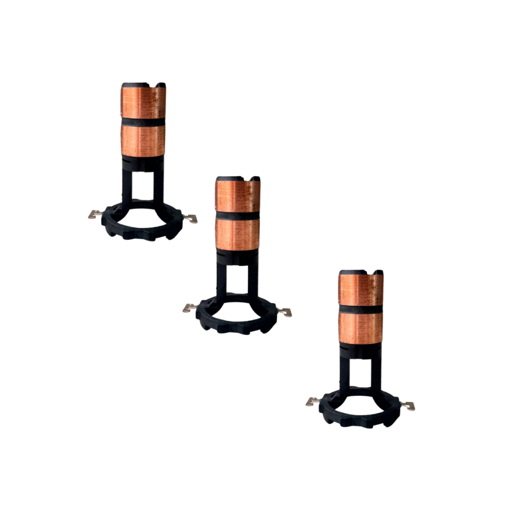 Kit Anel Coletor Do Rotor Alternador Valeo Furo 9mm (3 Peças)