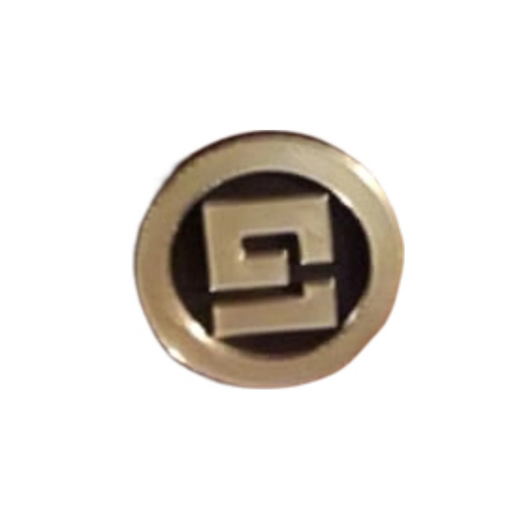 Gurgel Emblema Botão De Buzina Gurgel X12 G-15 X-15 Carajás Prata