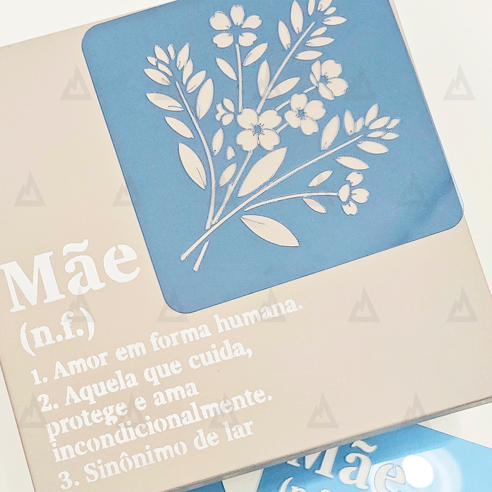 Kit com 12 Stencils - Coleção Essência Dia das Mães - Targon Atelier em Oferta na Shopee