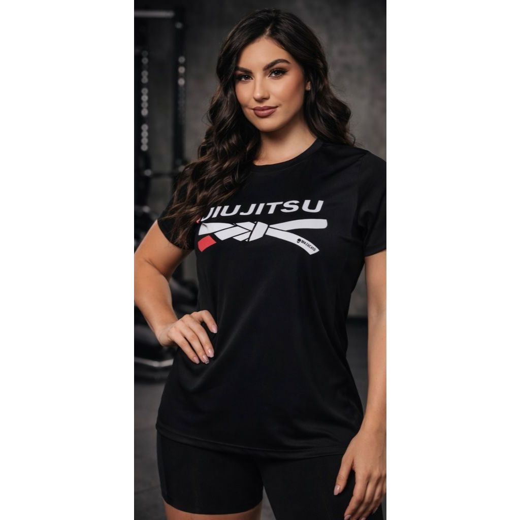 Camiseta Dry Fit Feminina Para Academia Treino Caminhada Blusa Feminino Tecido Leve Anti-Suor