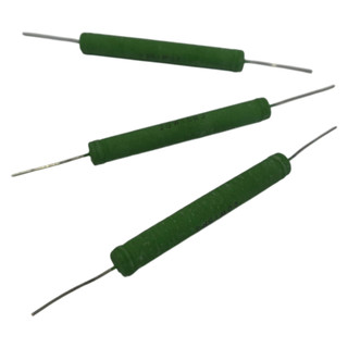 Kit 3 Resistor De 20w 15r Cerâmico Atenuador Som 7x65 Mm