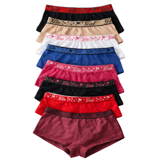 Kit 10 Calcinhas Box Boxer Shortinho 100% Algodão Não Marca Na Roupa Confortável Faber em Oferta na Shopee