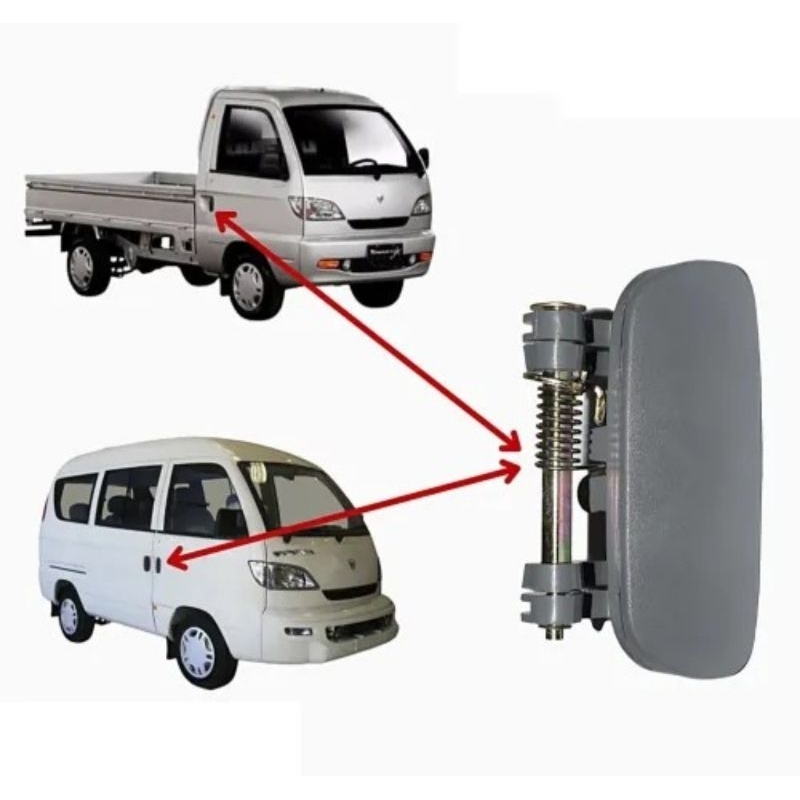 MAÇANETA EXTERNA TOWNER JUNIOR 2007 A 2013 PORTA DIANTEIRA LADO DIREITO - HFJ6405140DA