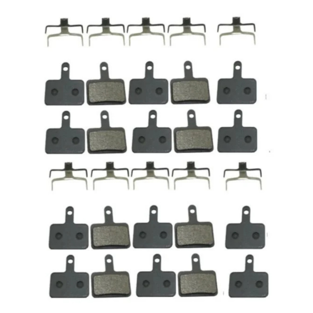 KIT COM 10 PARES de Pastilha Freio A Disco Compativel Shimano/MT-200/tektro/winz