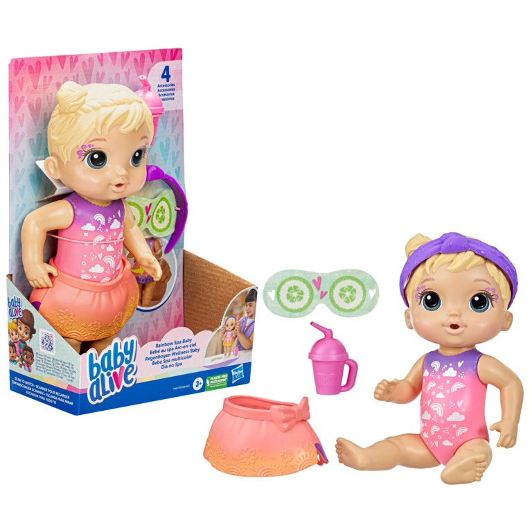 Boneca Baby Alive Dia No Spa Loira - Hasbro F5617