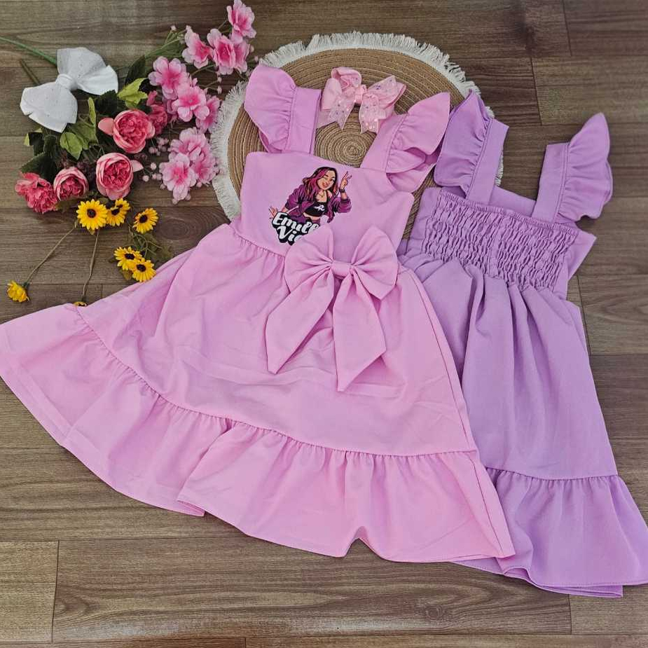 Vestido Longo Estampado Emilly Vick – Moda Feminina - Moda Infantil