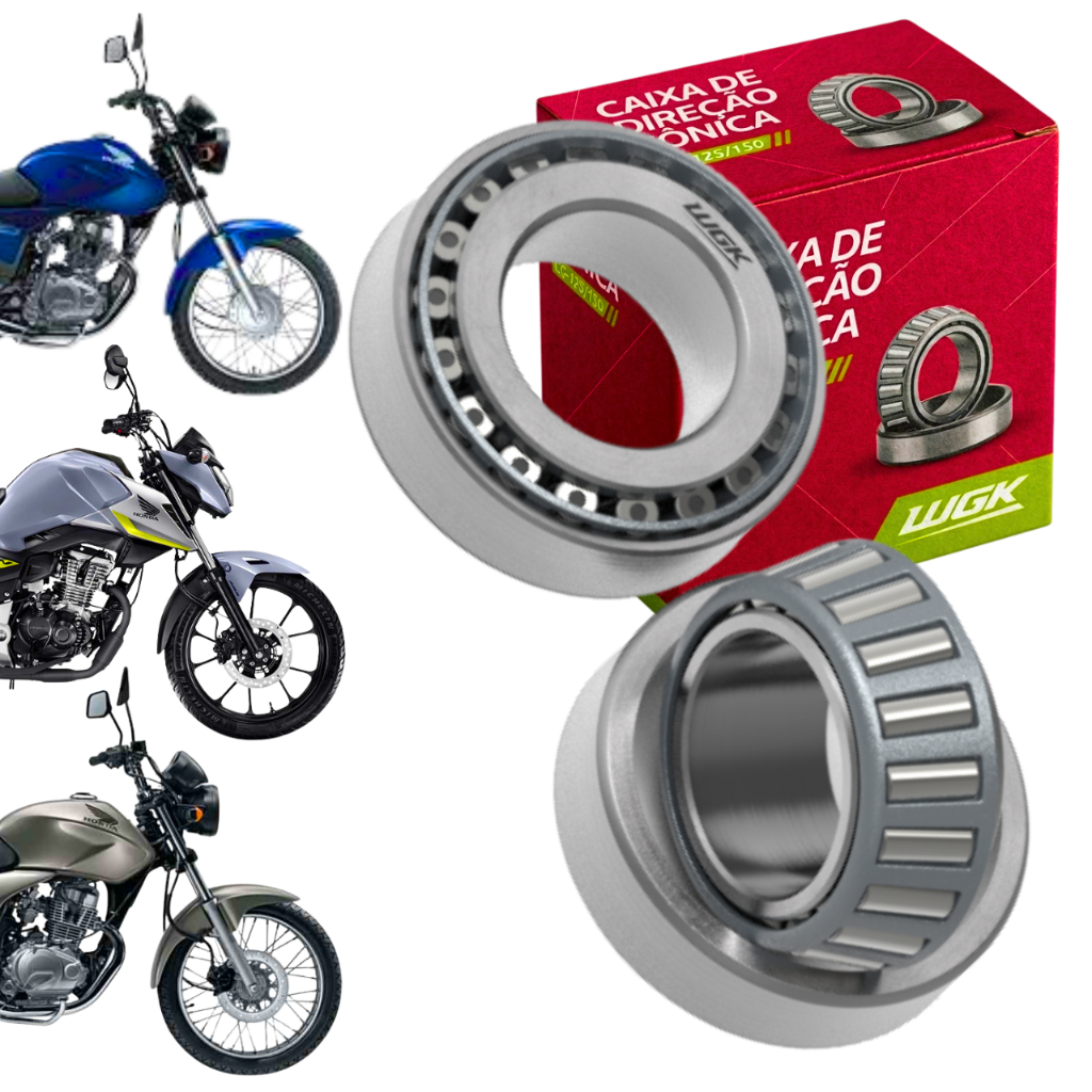 Caixa De Direção Cônica Honda Cg Titan 150 / Cg Titan 160 / Cg Titan 125 2000 Em Diante - Wgk- WGK