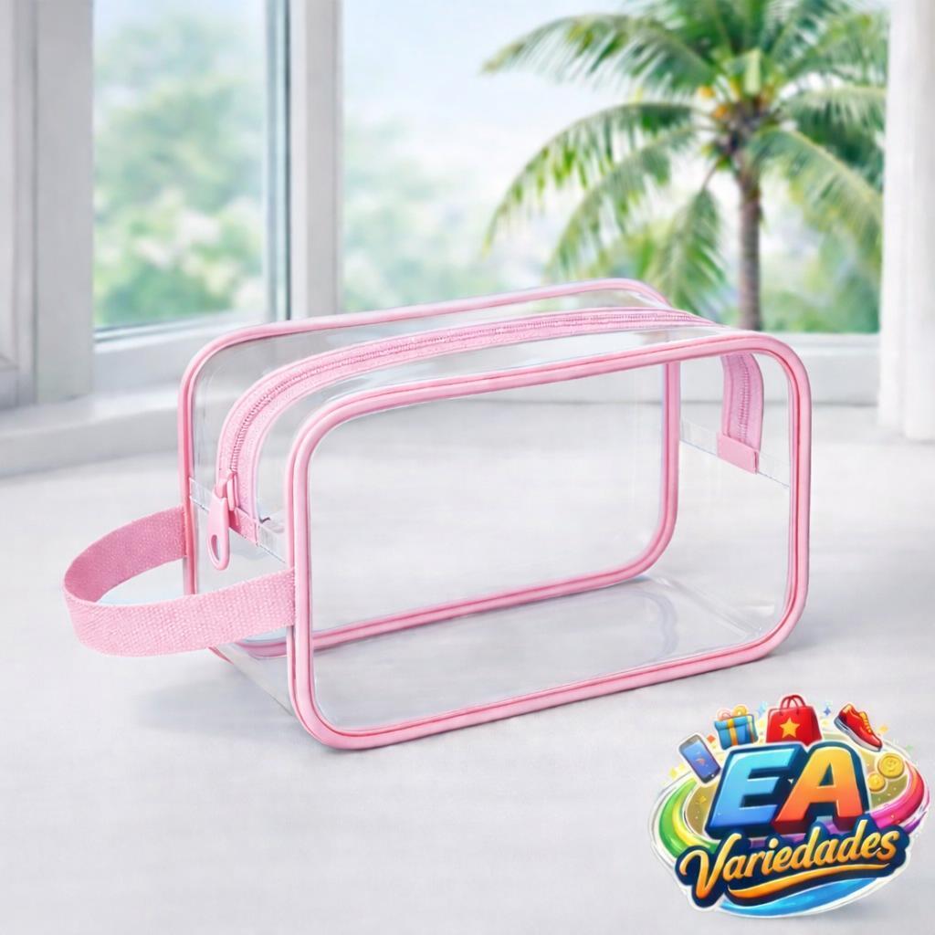 Kit 10 20 30 Unidades Nécessaire Transparente Em Plástico Organizador Enfermagem Maquiagem Escola em Oferta na Shopee
