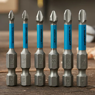 Ponta Bits Impacto PH1 + PH2 + PH3 50MM Ponteira Torção Conexão Rosqueada em Oferta na Shopee