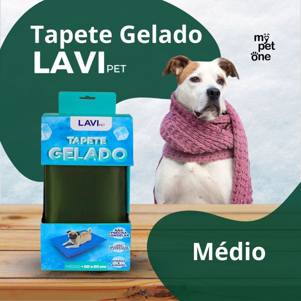 Tapete Gelado Refrescante para Cães Médio 50x65cm Lavi Pet | Anti Calor | Conforto para o Pet em Oferta na Shopee