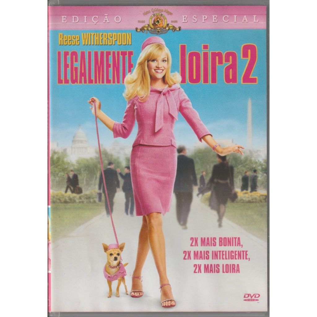 DVD Legalmente Loira 2 / Legally Blonde 2: Red, White & Blonde